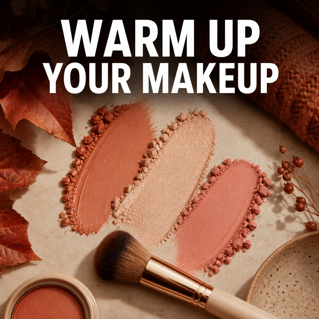 Fall makeup palette warm tones