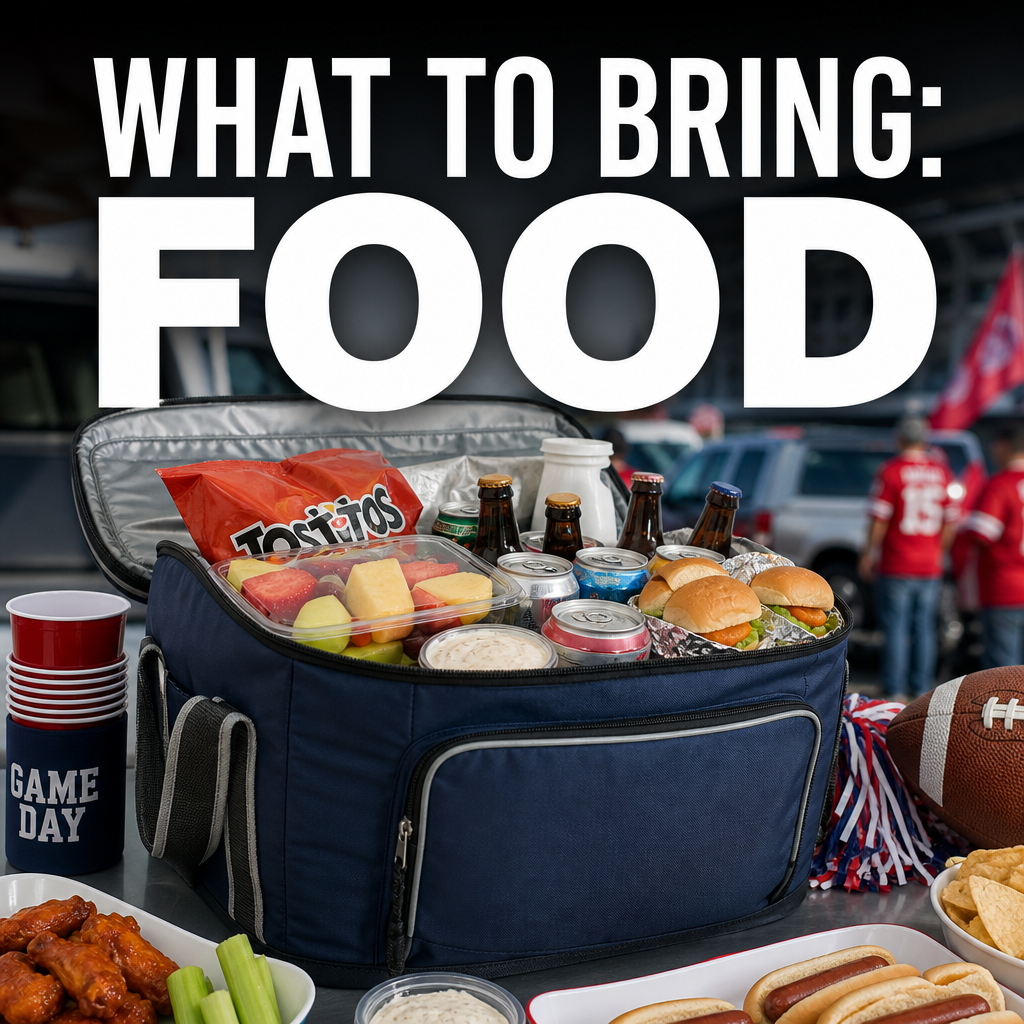 Tailgate food and drink essentials