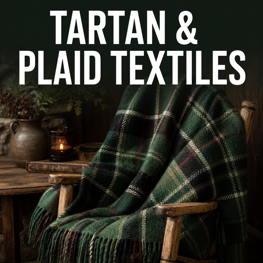 Scotland highlands aesthetic tartan textiles