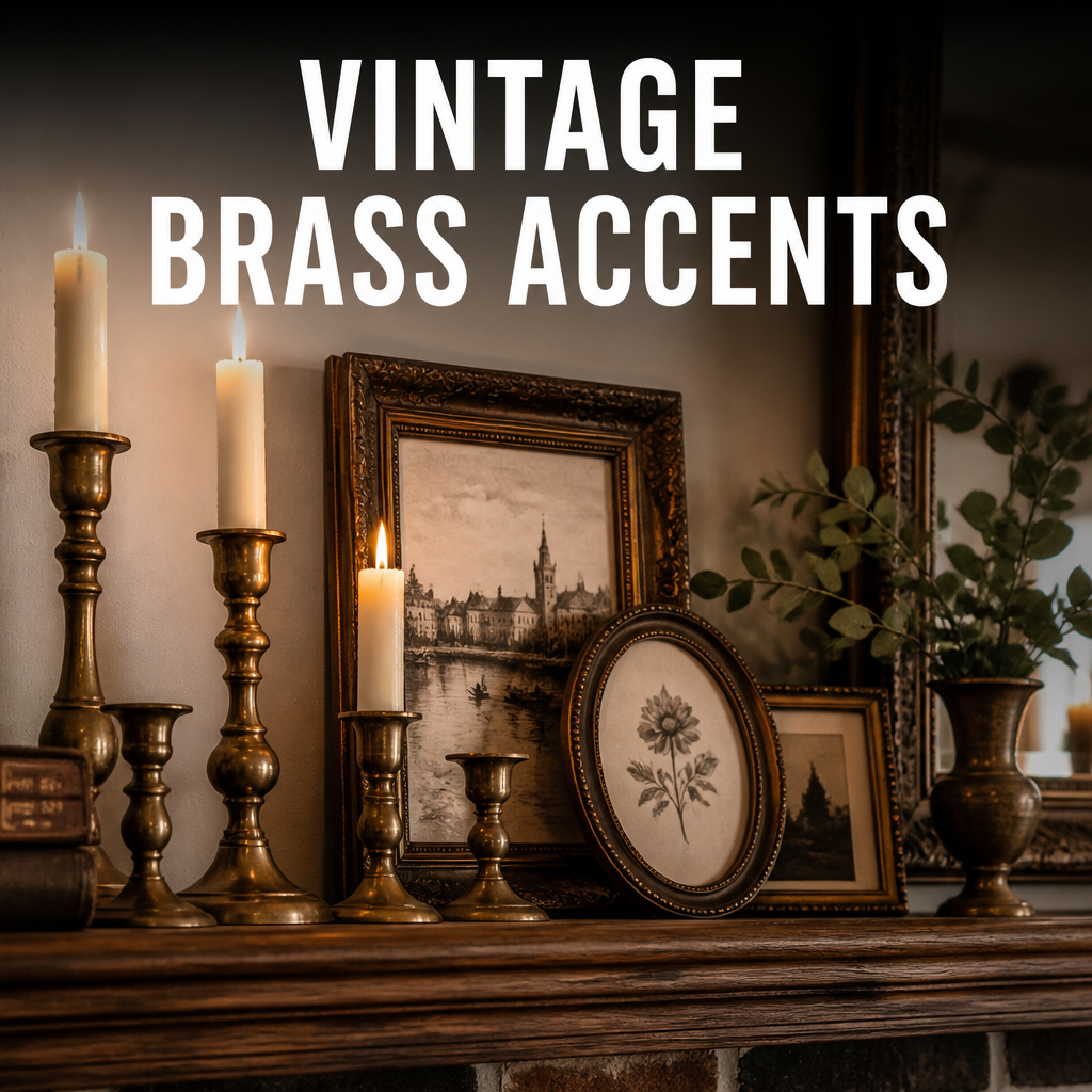 Scotland highlands aesthetic vintage brass accents