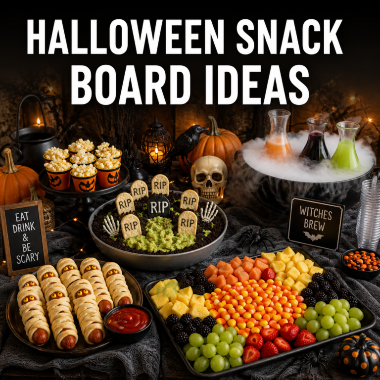 Halloween snack board ideas hero image