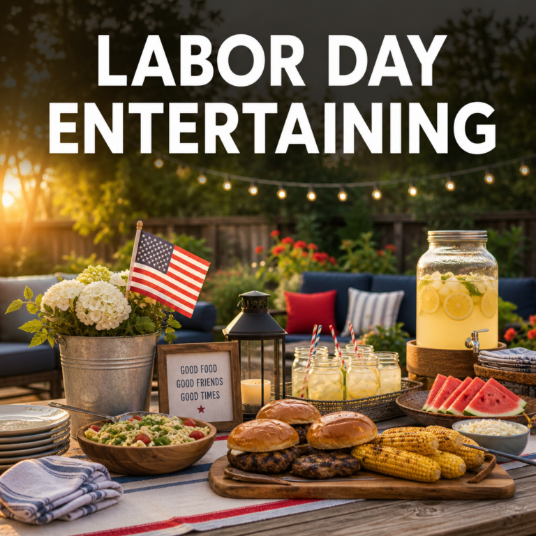 Labor day entertaining ideas