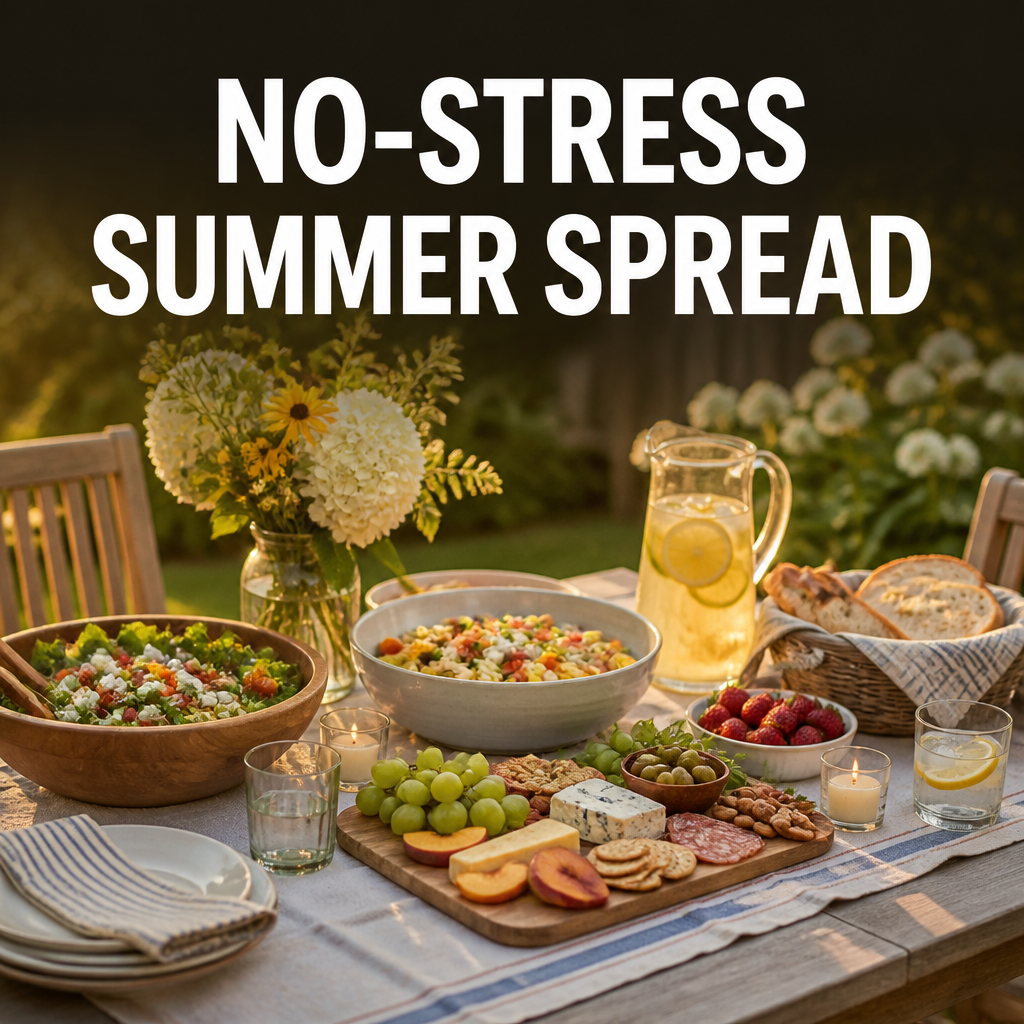 Pinterest pin — Labor Day Entertaining Refresh helloitsheather.com