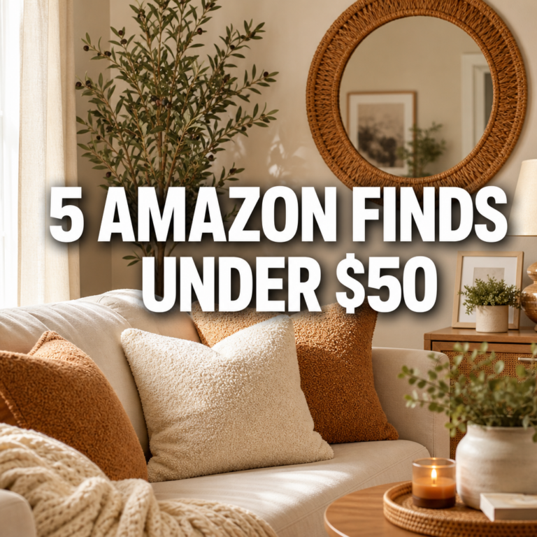 5 viral Amazon home finds under $50 hero image