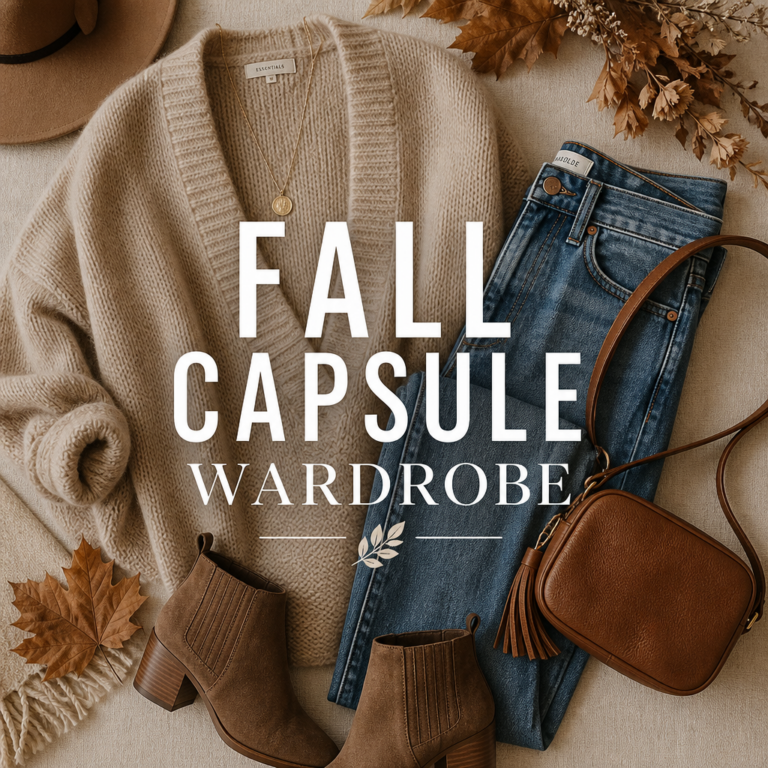 Fall Capsule Wardrobe Must-Haves for Busy Moms