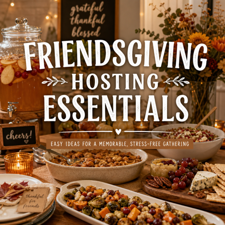 Friendsgiving Hosting Essentials That Make It Easy