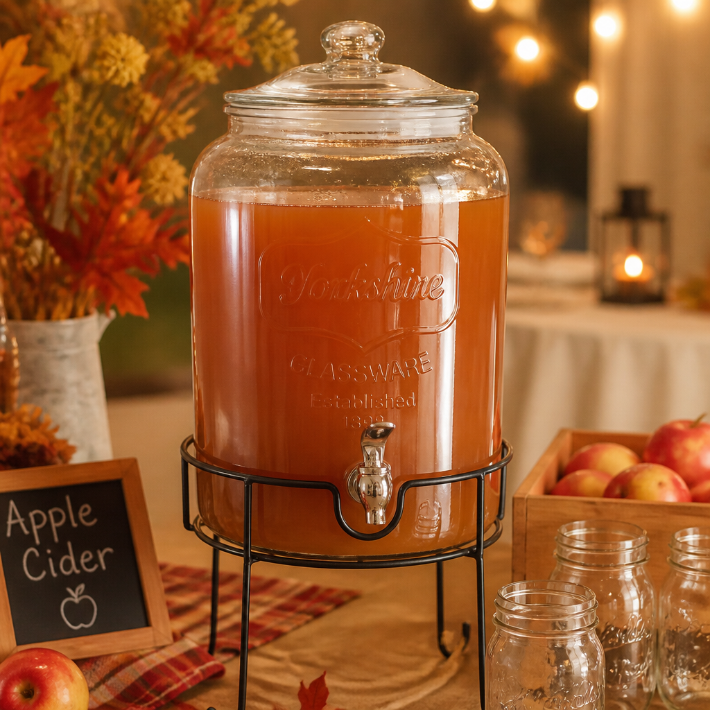 Beverage dispenser with stand