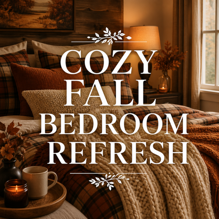 Cozy Fall Bedroom Refresh: Amazon Finds Under $75