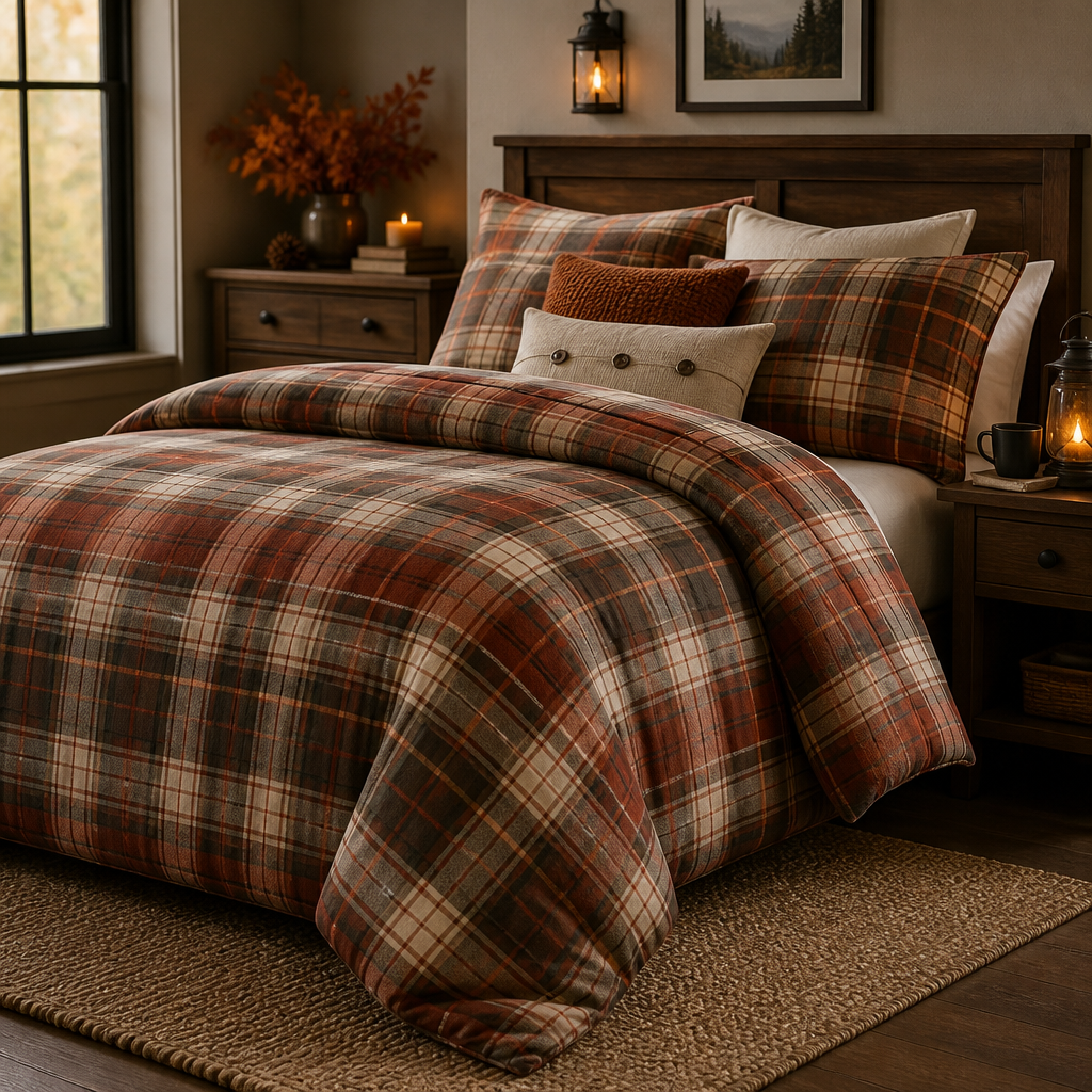 Flannel duvet cover