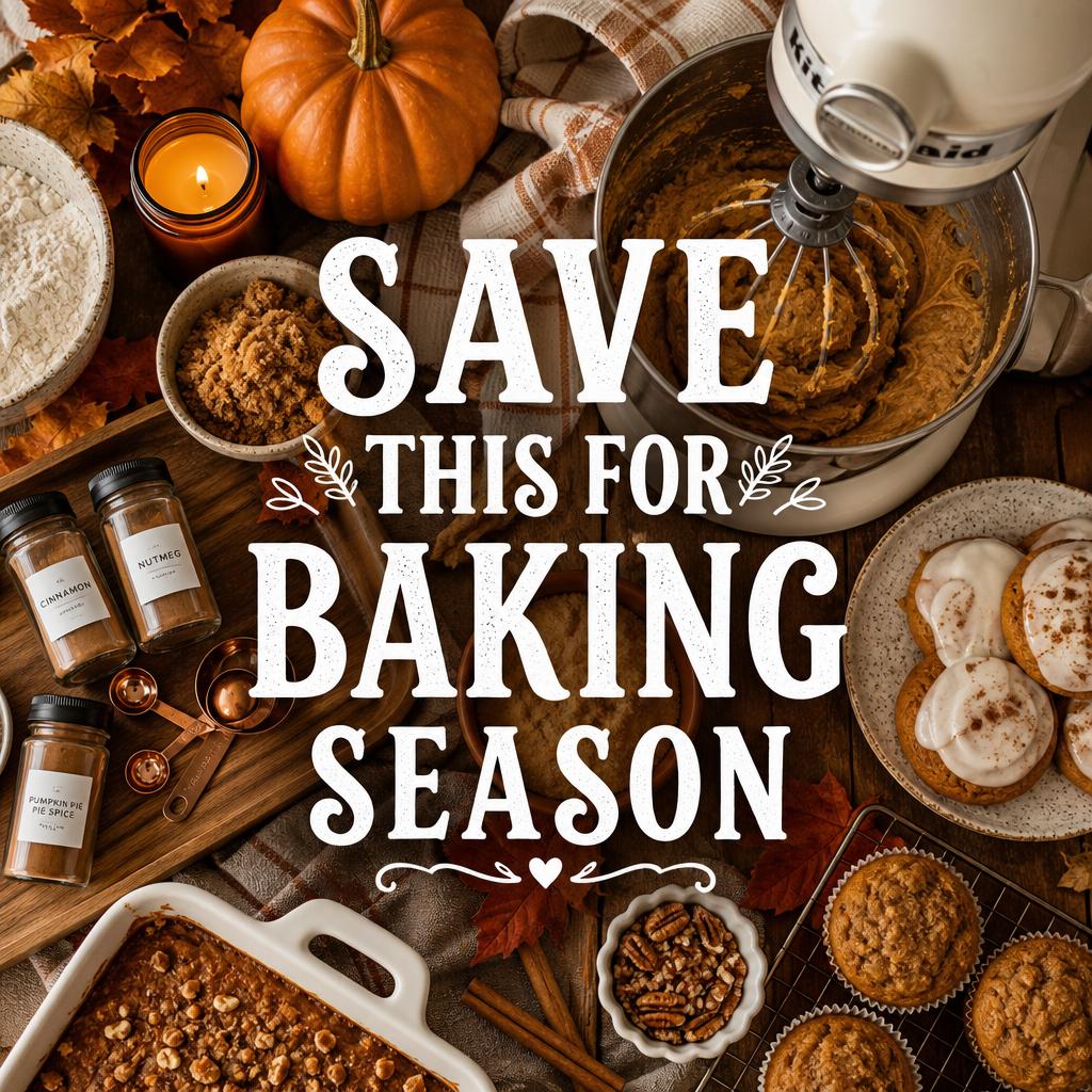 Pumpkin spice kitchen Pinterest pin