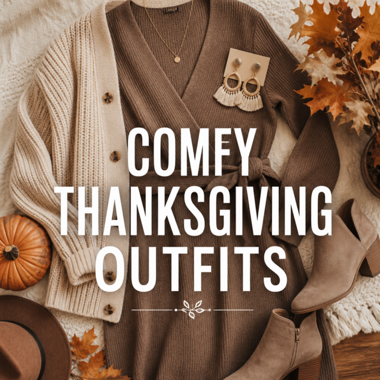 Thanksgiving Outfit Ideas That Are Actually Comfortable