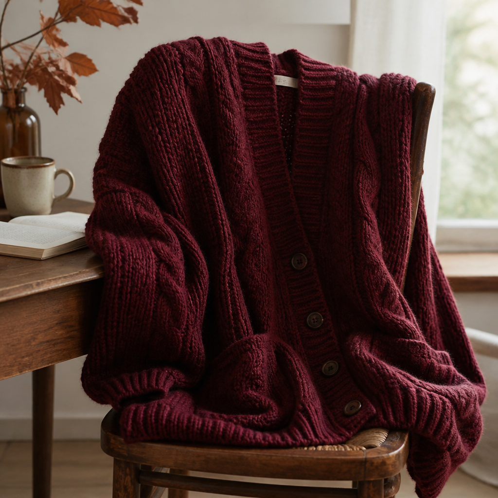 Chunky cardigan