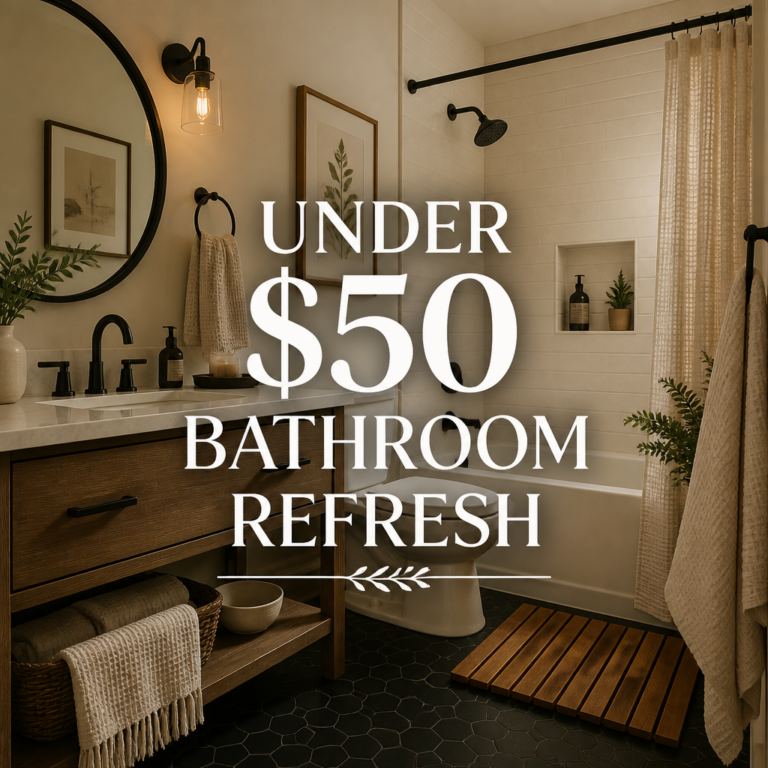 Amazon Under $50 Bathroom Refresh Finds