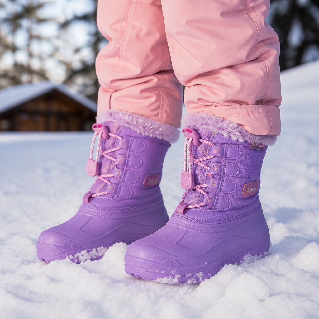 Kids waterproof winter boots