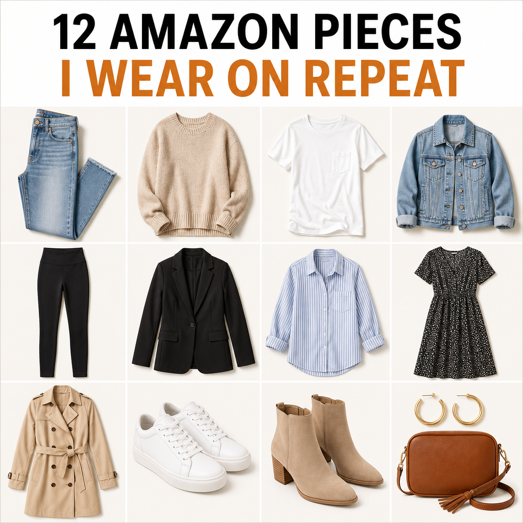 12 Amazon Capsule Wardrobe Pieces I Wear on Repeat