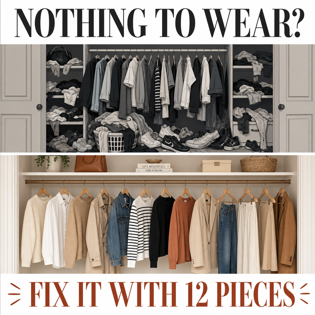 Nothing to Wear on Weekends? Try This 12-Piece Capsule