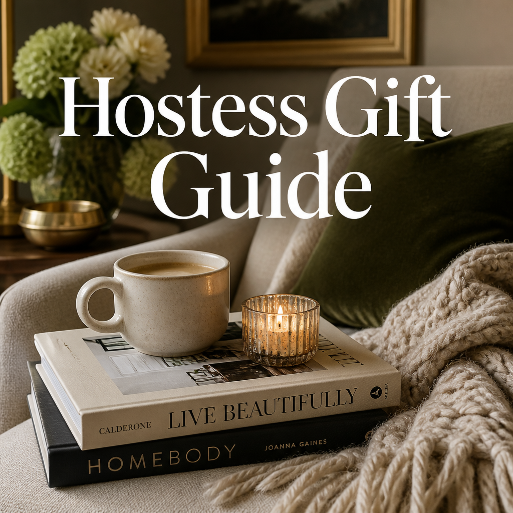 Pinterest pin - hostess gift guide