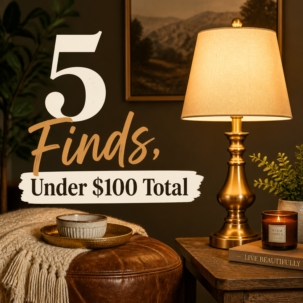 5 Finds Under $100 Total Pinterest pin