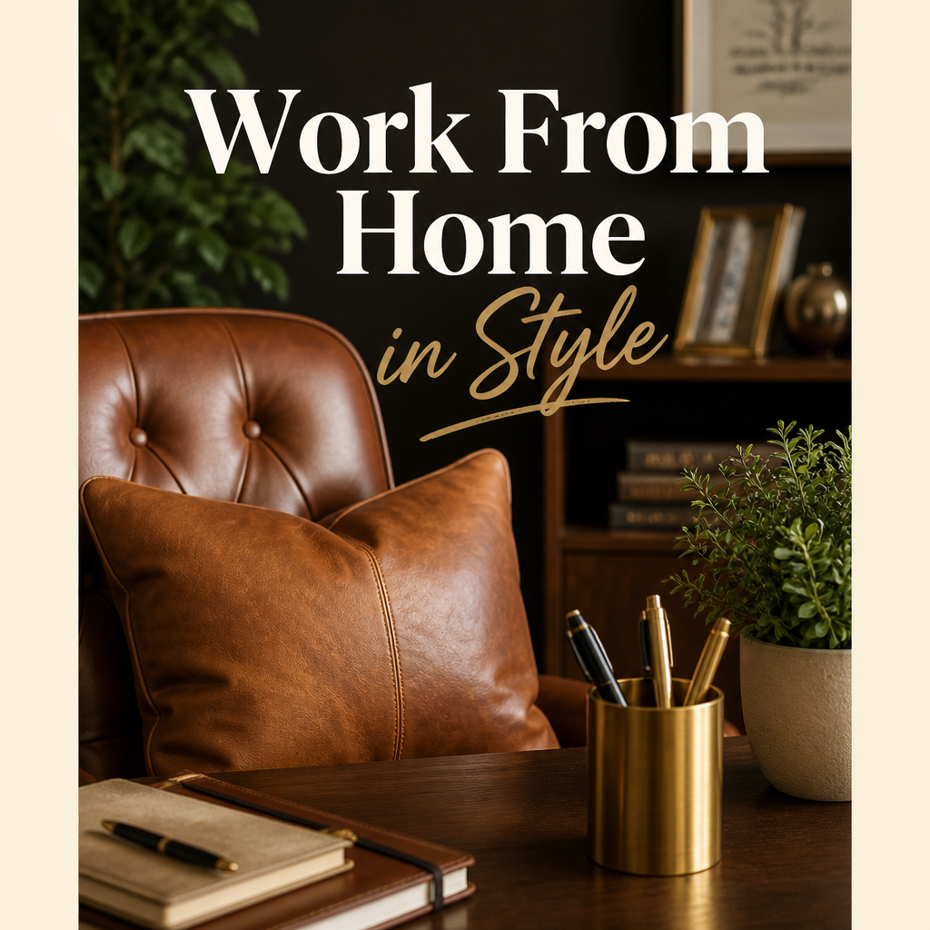 Work From Home in Style Pinterest pin