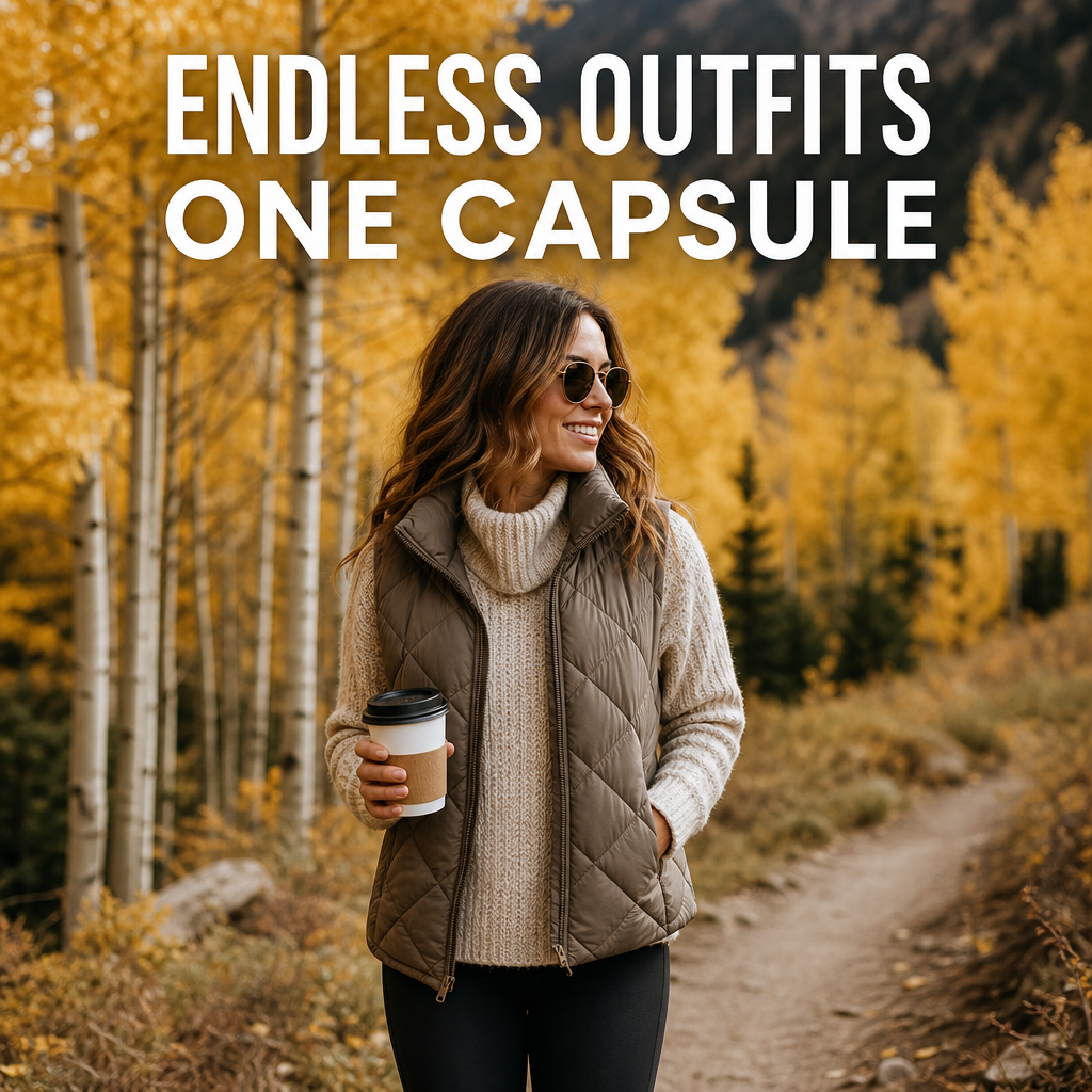Endless outfits one capsule Pinterest pin