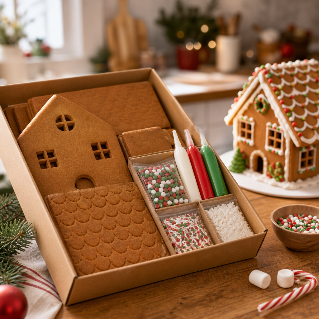 Gingerbread cookie decorating kit