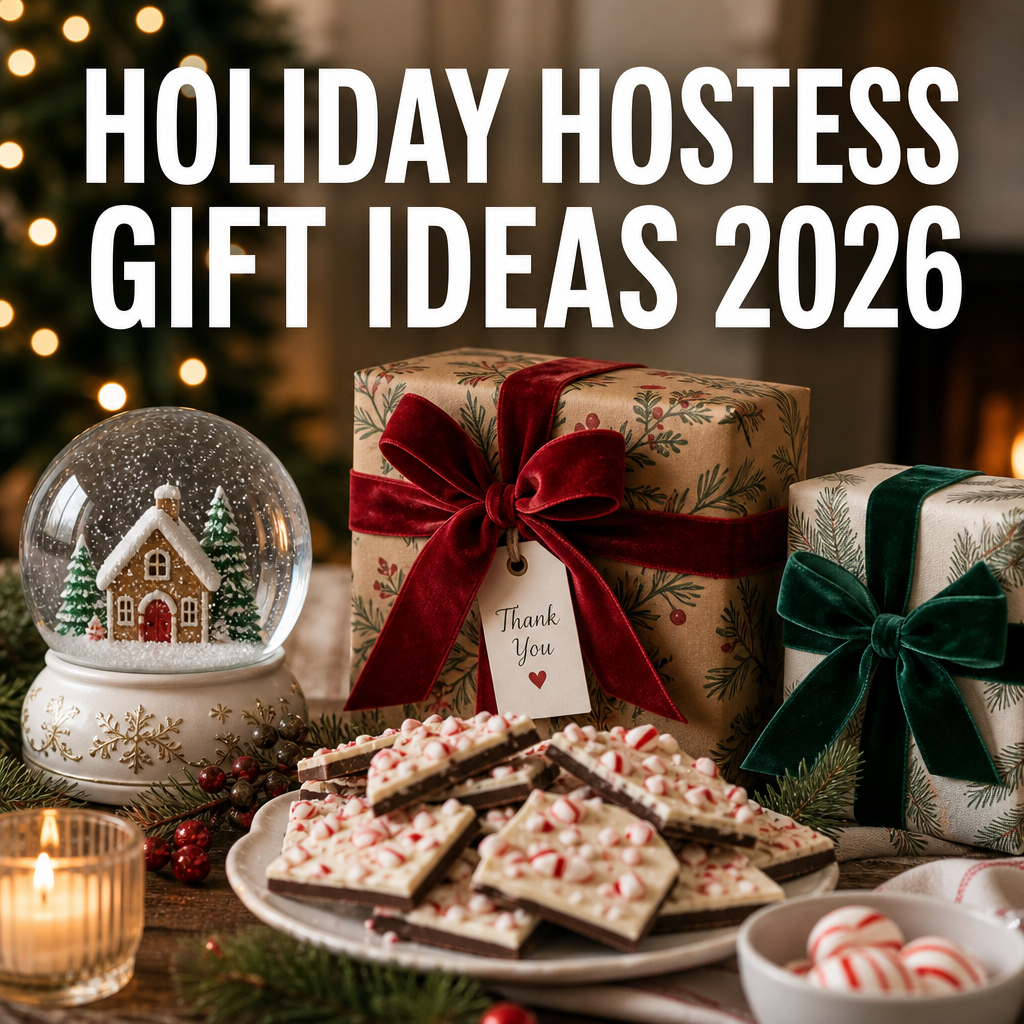 Holiday hostess gift ideas 2026 Pinterest pin