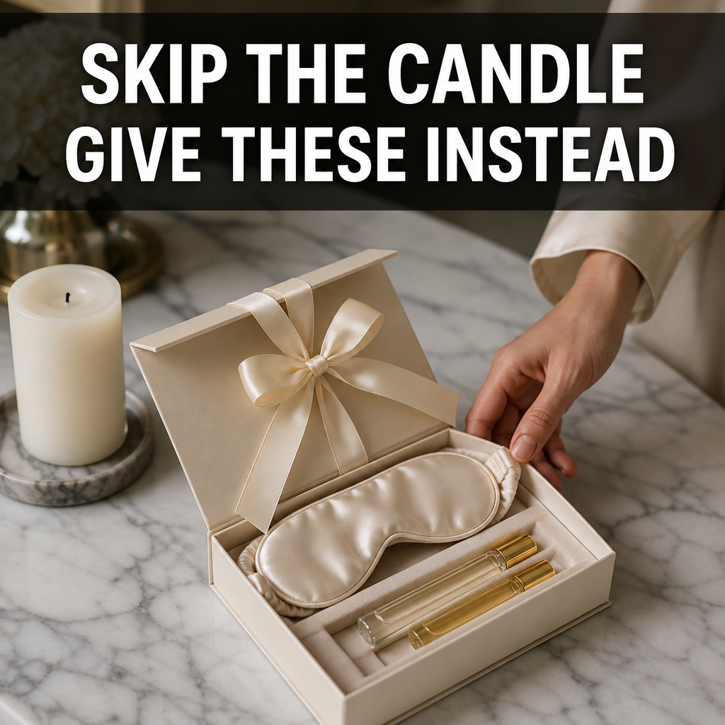 Pinterest pin: Skip the Candle, Give These Instead