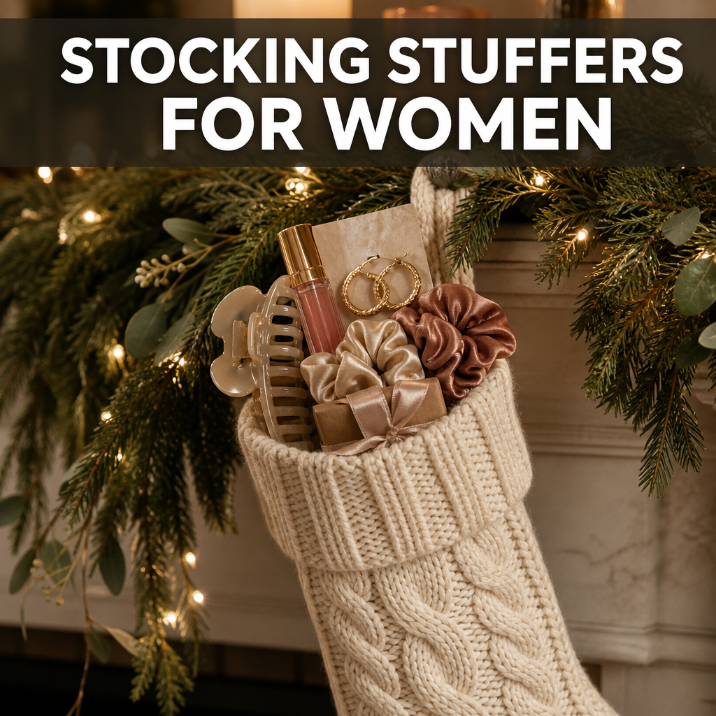 Pinterest pin: Stocking Stuffers for Women
