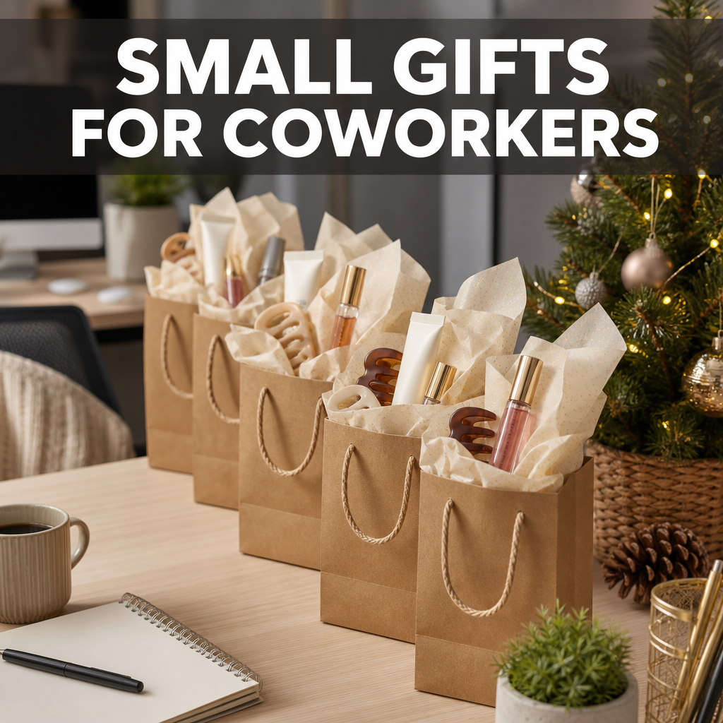Pinterest pin: Small Gifts for Coworkers