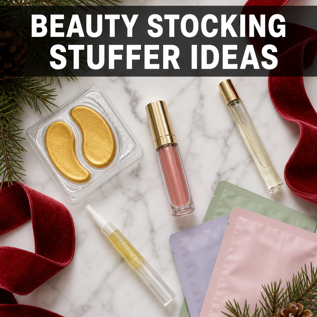 Pinterest pin: Beauty Stocking Stuffer Ideas