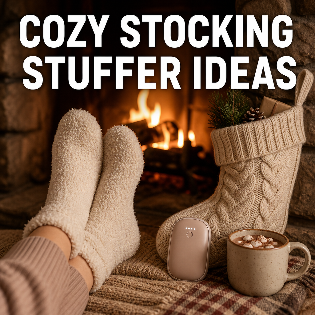 Pinterest pin: Cozy Stocking Stuffer Ideas
